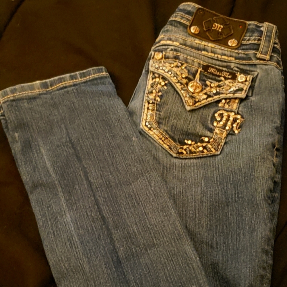 Miss me girls size 12 skinny jeans